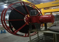 Red Color Motorized Cable Reeling System With Optimal Corrosion Protection
