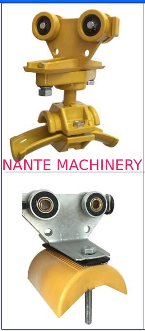 C Track And Trolley Cable Festoon Systems / Plastic Festoon Cable Trolley For Festoon System